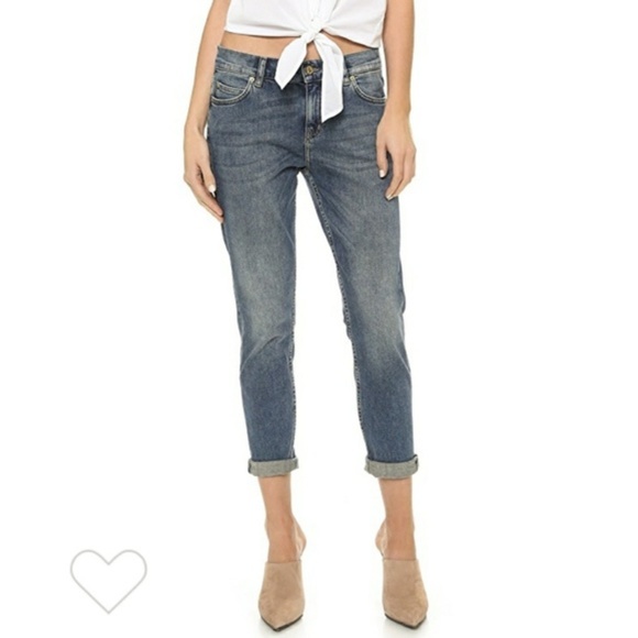 Anthropologie Denim - Anthro MiH Tomboy Cropped Skinny Slouch B129